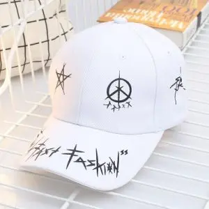 Graffiti Baseball - Vit
